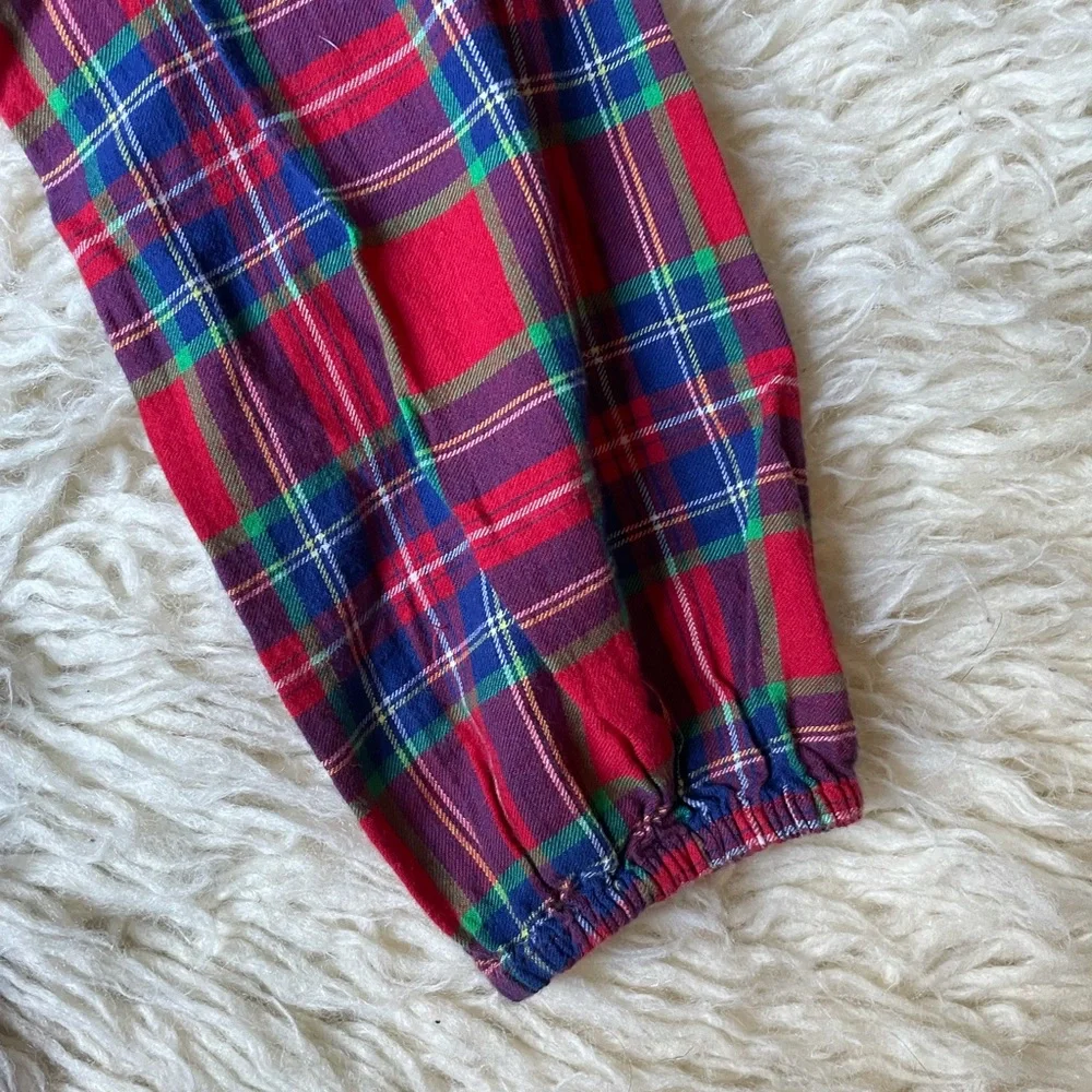 Gap Kids Red Plaid Dress Sz 12